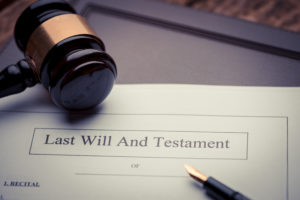 last will and testament legal document